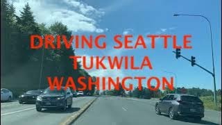 SEATTLE TUKWILA DRIVING 2024 [upl. by Oballa]