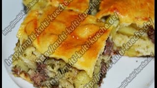 Börek mit Kartoffel und Fleischfüllung [upl. by Mail]