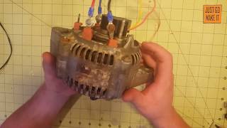 Pt2 Alternator to Brushless Motor Conversion 20 What You Need [upl. by Charmion]