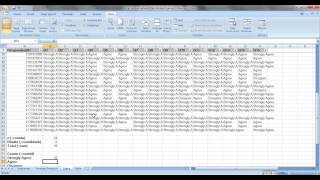 How to analyze satisfaction survey data in Excel [upl. by Anirpas]