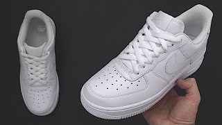 How to Diamond Lace Nike Air Force 1s  Nike Air Force 1 Diamond Lace styles [upl. by Edgar]