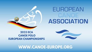 Day 1  Pitch 1  2023 ECA Canoe Polo European Championships [upl. by Oppen]