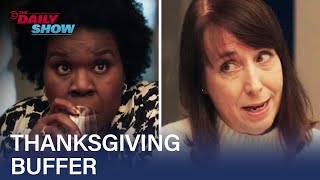 Leslie Jones Stops Your Annoying Relatives from Ruining Thanksgiving  The Daily Show [upl. by Holle]