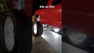 Insane Mega Cab Cummins on 30 inch wheels fyp megacab 3rdgencummins cummins ram [upl. by Adelaja]