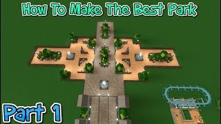 How To Make The Best Theme Park  Theme Park Tycoon 2  Part 1 [upl. by Nulubez420]