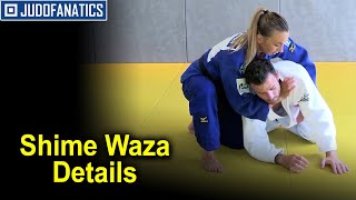 Shime Waza Details Following by Charline Van Snick [upl. by Direj]