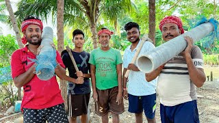 সম্পূর্ণ নতুন কৌশলে মাছ ধরার ফাঁদ বানিয়ে ফেললামসাথে সেকেন্ড টাইম লাফা চেক করলাম [upl. by Nodnek]