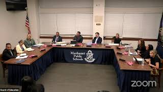 Manhasset Schools Board of Education Meeting 92624 [upl. by Vedis]