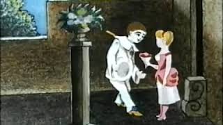 Pauvre Pierrot 1892  Emile Reynaud Animated Cartoon [upl. by Annhoj]