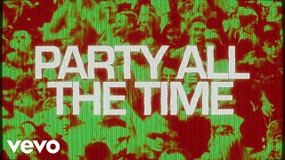 Hannah Laing HVRR  Party All The Time Lyric Video [upl. by Zetnas]