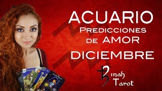 ACUARIO Diciembre AMOR  DEJAS EL PASADO ATRAS  Binah Tarot [upl. by Lilllie]