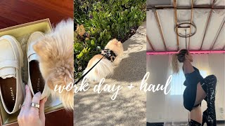 VLOG Work Day in My Life  A Life Changing Haul [upl. by Slaohcin]