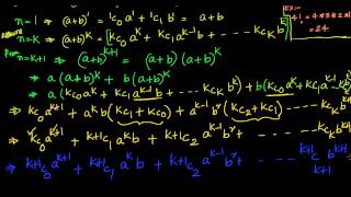 Binomial Theorem  Proof by Mathematical Induction [upl. by Claudio620]