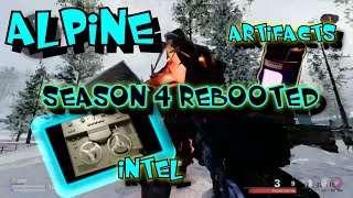 NEW SEASON 4 REBOOTED OUTBREAK ALPINE INTEL amp ARTIFACTS COLD WAR ZOMBIES SEASON 4 REBOOTED [upl. by Seugirdor557]