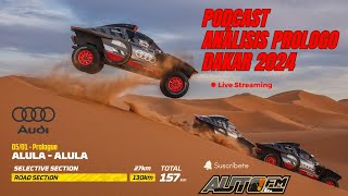 Análisis Prologo Dakar 2024 Audi comienza ganando AUTOFM  podcast motor [upl. by Fionnula]