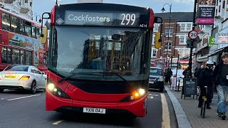 YX16 OAJSullivan Buses 2016Reg ADL Enviro200MMCEx Abellio London [upl. by Claudetta]