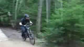 Electric Bike on BMX Track [upl. by Sarchet]