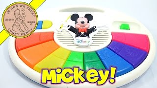 Disney Mickey Mouse Music and Lights Piano Mattel Toys [upl. by Ermin]