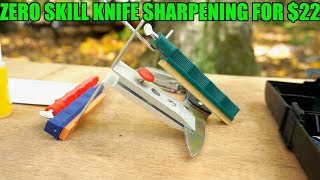 LANSKY CONTROLLED ANGLE KNIFE SHARPENING SYSTEM  Another great beginner sharpening system [upl. by Marka27]