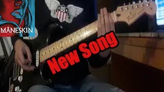 Måneskin  New Song Guitar Cover [upl. by Poppy608]