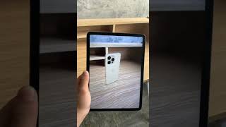 LiDAR Scanner on iPhone Pro  iPad Pro apple ipad iphone tips features shorts [upl. by Ginni514]