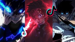 Badass Anime Moments Tiktok compilation PART 62 in 4K [upl. by Judie]