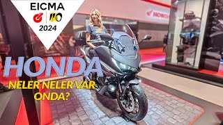 Honda Yenilemeye Doymamış Eicma 2024 Honda Standı [upl. by Rolf]