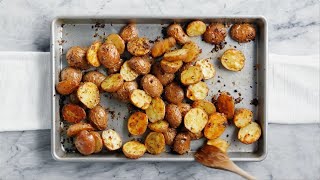 Garlic Roasted Potatoes [upl. by Kilian]