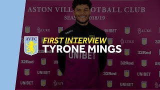 First interview Tyrone Mings [upl. by Annaej24]