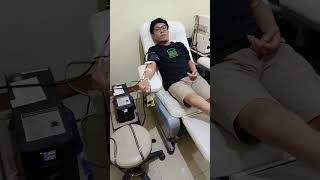 Apheresis Donor for Cancer Patient blooddonation cancersurvivor anemiaaplastic [upl. by Althee]