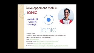 Part 4 Développement Mobile Hybride avec IONIC Meteo Geolocalisation Local Storage By Mohamed Youss [upl. by Boggs]