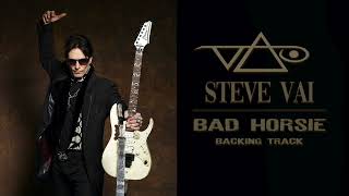 Steve Vai  Bad Horsie  Guitar Backing Track [upl. by Kecaj]