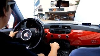 LOUDEST Abarth 500  Ride  Tunnel Accelerations [upl. by Ecirehc]