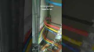 Cable Termination  Industrial Electrician Work  Electrical Panel Dressing [upl. by Duarte185]