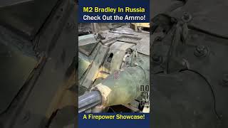 Captured Bradley IFV in Russia Detailed Look at Its Firepower and Condition [upl. by Naima543]