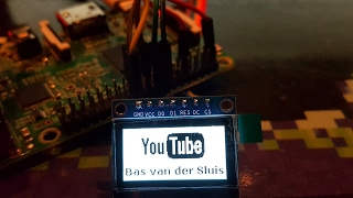 How to connect a 128x64 pixel OLED display to a Raspberry Pi [upl. by Misa]