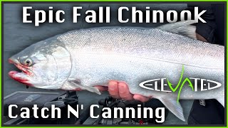 Insane Fall Salmon Fishing Catch N Canning  Oregon Chinook Coho  2024 Ep 02 [upl. by Sosthenna246]