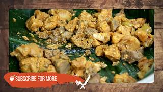 Cooking Spicy Chicken in Banana Leaves prepared by my dady  village style  Chicken Recipe [upl. by Kurtzman968]