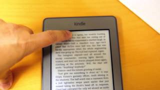 Quick look at the Kindle Touch 3G D01200 [upl. by Elrebmik]