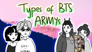 types of bts armys [upl. by Ishii]