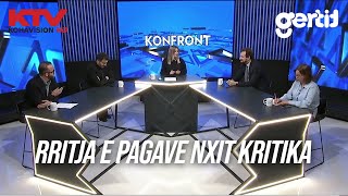 Rritja e pagave nxit kritika  KONFRONT  30102024  KTV [upl. by Harsho]