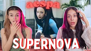 SISTERS REACTS TO aespa 에스파 Supernova MV  OUR FIRST COMEBACK [upl. by Asirrak]