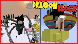 OUR NEW DRAGON BLOCK WORLD BEGINS Minecraft Dragon Block C Mod Episode 1 [upl. by Ahsinert887]