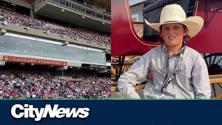 Meet the next generation of the Calgary Stampede cowboys [upl. by Yrral]