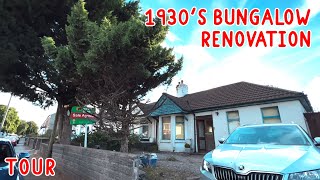 Introduction to our NEW Old Property  1930s SemiDetached Bungalow Renovation UK [upl. by Ttennaj]