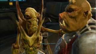 Star Wars TOR Cutscenes  Gamorrean vs Geonosian [upl. by Ayit944]