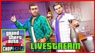 GTA 5 Online  SOLO Salvaged Vehicle Robberies amp Air Freight Cargo  OddManGaming Livestream [upl. by Annaitsirk219]