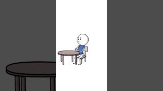 TheoBabac  La solitude 🥲 shorts animation humour drole sketch [upl. by Engvall]