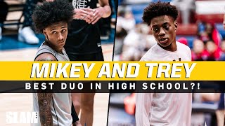 Mikey Williams and Trey Parker Are The BEST NEW DUO IN HIGH SCHOOL 😱 Vertical Academy Highlights [upl. by Brander]