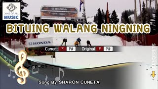 Bituing Walang Ningning  Sharon Cuneta  Karaoke Version  Sing Along with Lyrics [upl. by Nauj263]